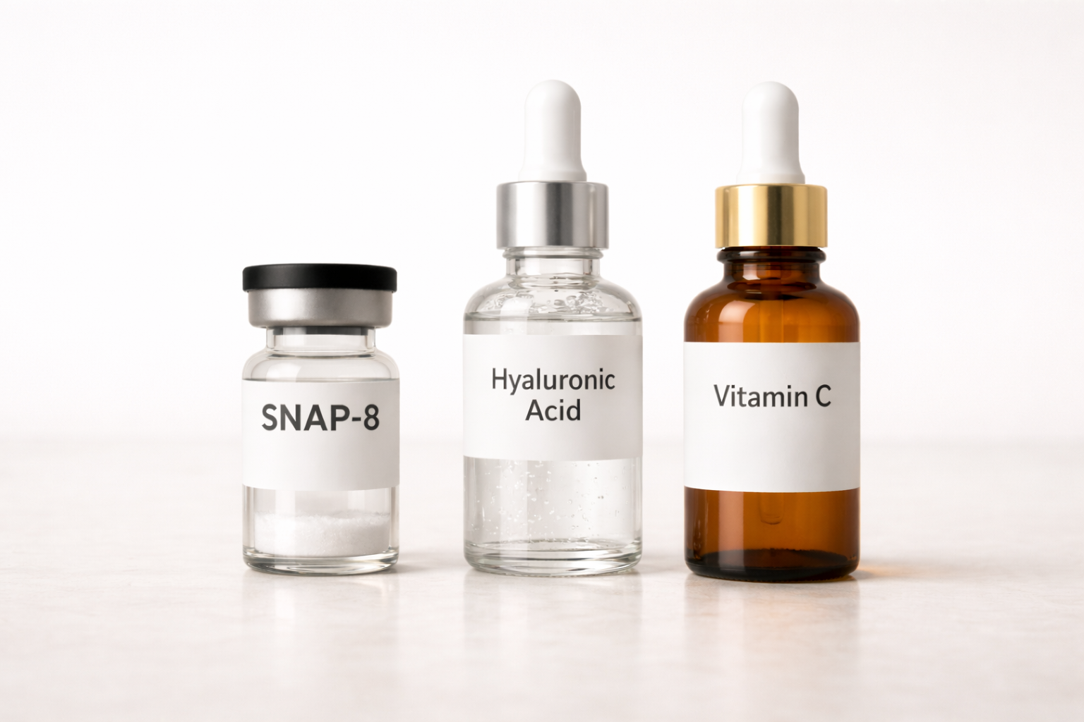 Stacking SNAP-8 with Hyaluronic Acid & Vitamin C: Synergy Tips